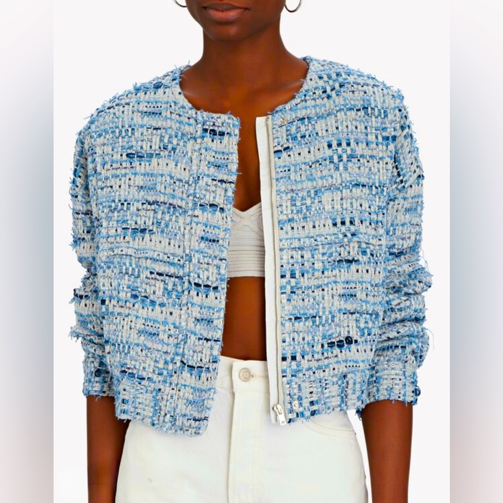 IRO Jengo Cropped Tweed Jacket
